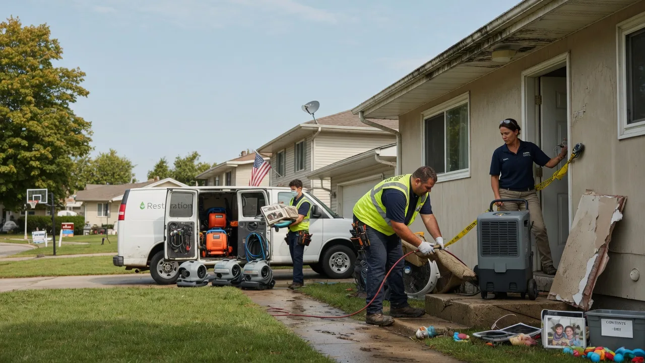 Water Damage Restoration in Bagley, WI near me